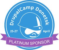 Platinum sponsor DrupalCamp Donetsk